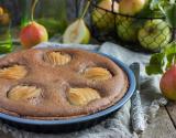 Tarte poire-chocolat-amande