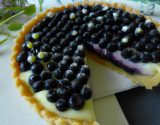 Tarte aux myrtilles allégée