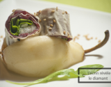 Makis canard poire roquette & cointreau