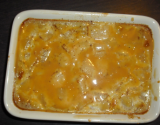 Gratin de poires et caramel au beurre salé