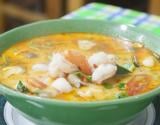 Soupe thaïe aux crevettes au thermomix