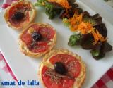 MINI TARTES à LA TOMATES