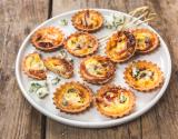 Mini quiches aux champignons