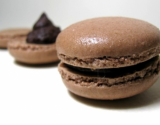 Macarons chocolat - noisettes