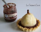 Tartelette rapide choco-poire