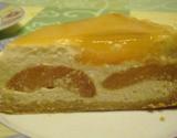 Cheese cake vanillé à l'abricot