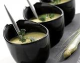 Verrine de mousse aux asperges