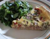 Quiche thon, tomate et olives