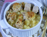 Crumble de poulet en mini-cocotte