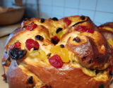 Brioche aux fruits secs