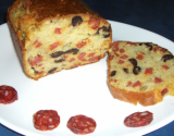 Cake au chorizo olives