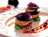 Filet de grenadier au caviar d'aubergines