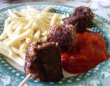 Boulettes en brochette