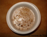 Mousse banane-coco à l'agar-agar