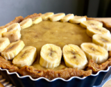 Tarte à la banane sans gluten