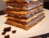 Millefeuille au chocolat