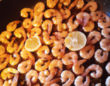 Crevettes grises au cidre