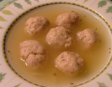 Soupe aux boulettes de pommes de terre