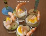 Cocktail de crevettes pour l'apéritif