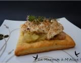 Tartelette poulet, rhubarbe & thym