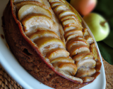 Cake au boudin blanc et aux pommes