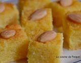 Basboussa aux amandes