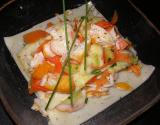 Haddock en feuille de lasagne