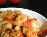 Crumble de tomates aux herbes