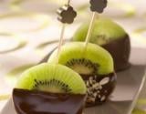 Bonbon de kiwi (fruit )chocolat