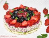 Entremets aux fruits rouges maison