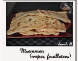 Msemmens (crêpes feuilletés)