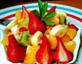 Salade de fruits à la pastèque