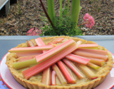 Tarte à la rhubarbe généreuse