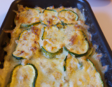 Gratin de courgettes facile et économique