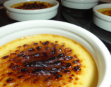 Crème brûlée à la vergeoise et à la chicorée