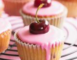 Cupcakes aux cerises