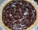 Tarte au chocolat sur lit de Poires