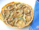 Tarte aux thon et courgettes