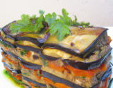 Terrine d'aubergines aux légumes