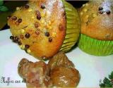 Muffins aux marrons et au chocolat