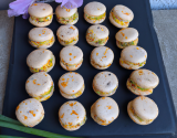 Macarons chèvre-ciboulette maison