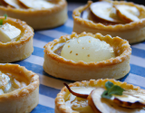 Tartelettes aux poires et au roquefort