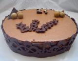 Entremet croquant et fondant tout chocolat