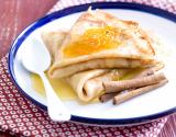 Crêpes 'façon suzette' aux saveurs catalanes