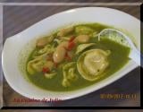 Soupe de raviolis  au pesto (in brodo al pesto)