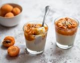 Panna cotta aux abricots rôtis au Cookeo