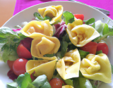 Salade tiède de tortellinis