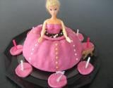 Gâteau anniversaire Barbie