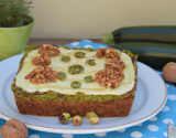 Gâteau aux courgettes et aux noisettes