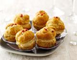 Choux fourrés au foie gras et aux épices